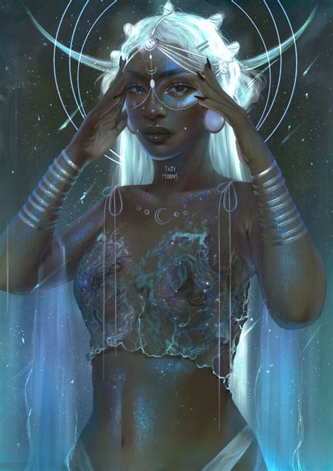 Moon Goddess By Tati Moons R Imaginaryimmortals