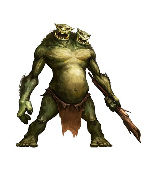 Two Headed Troll Monsters Archives Of Nethys Pathfinder 2nd