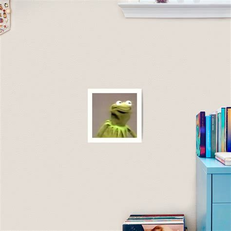 Kermit The Frog Art Print For Sale By Mrspooder Redbubble
