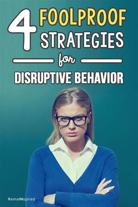4 Foolproof Strategies For Disruptive Behavior Classroom Behavior