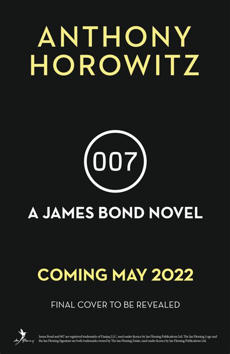 The Triple Bullet Anthony Horowitz To Write His Third James Bond