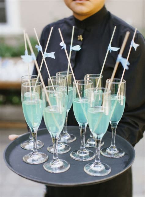 Fun Blue Drinks Perfect For A Boy Baby Shower Blue Drinks Something