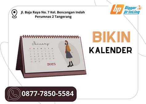 Bikin Kalender Best Quality Wacall0877 7850 5584 Bikin Kalender Di