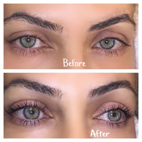 My favorite treatment Keratin Lash Lift & tint. I'm all about barefaced
