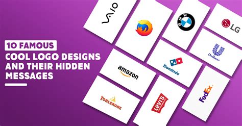 10 Famous Cool Logo Designs And Their Hidden Messages