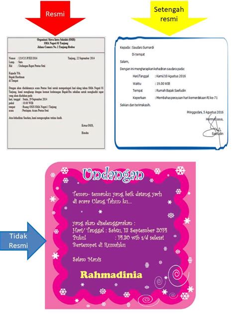Contoh surat undangan resmi paling lengkap, dikemas rapi dan menarik dengan menggunakan gaya bahasa yang enak dibaca, sehingga menciptakan rasa nyaman bagi demikian surat undangan ini kami sampaikan untuk anda, mengingat sangat pentingnya agenda acara ini, maka kami sangat. Contoh Surat Undangan Resmi Tentang Melestarikan Budaya ...