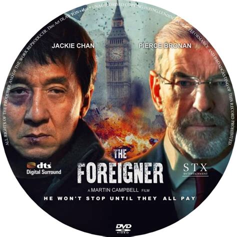 The Foreigner 2017 R0 Custom Dvd Label Dvdcovercom