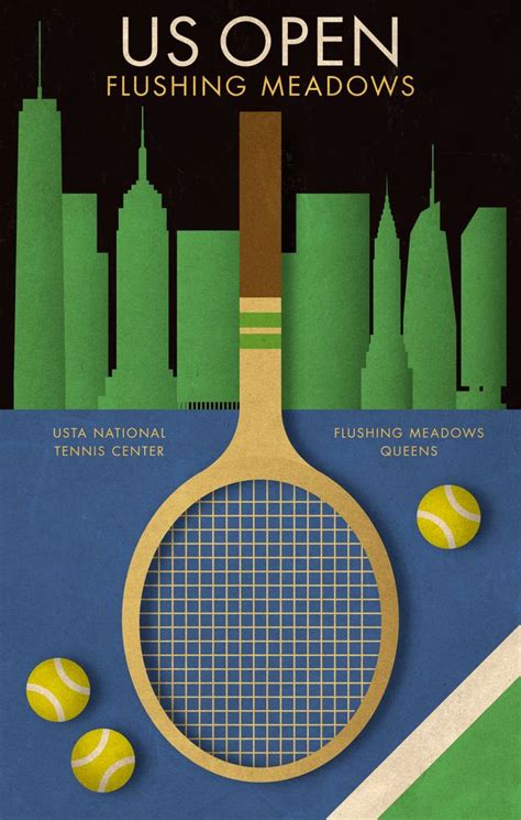 Us open, tennis print, tennis poster, tennis. US Open tennis poster Framed Art Print by kinographics - Vector Black - MEDIUM (Gallery)-20x26 ...