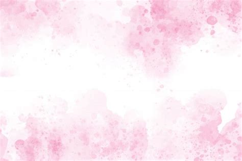Pink Watercolor Wash Splash Background P Premium Vector Freepik