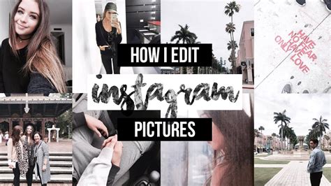 To edit your profile, click on the edit profile button. HOW I EDIT INSTAGRAM PICS! - YouTube