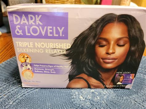 SoftSheen Carson Dark And Lovely Triple Nourished Silkening Relaxer No