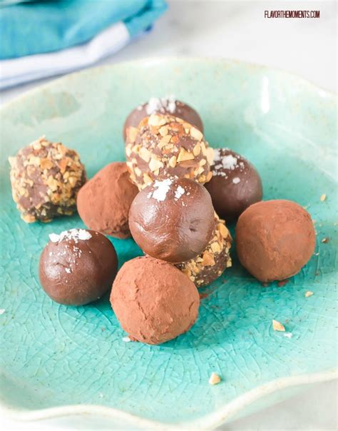 Salted Caramel Chocolate Truffles Flavor The Moments