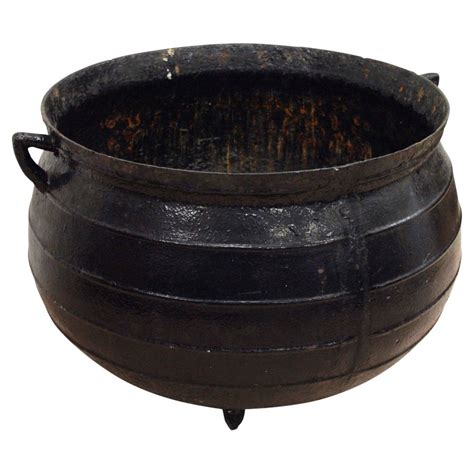 Antique Large Cast Iron Cauldron Antiquescouk