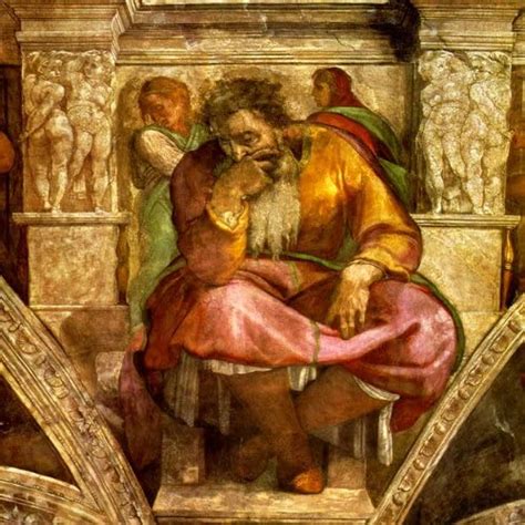 Jeremiah Weeping Prophet Hebrew Bible Religion Italian Painting By