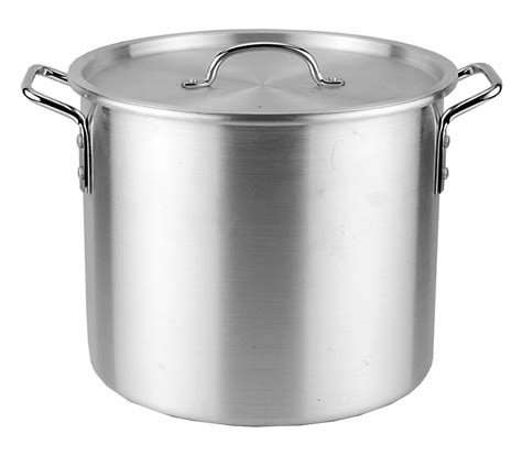 Kitchen Sense Aluminum Stock Pot With Steamer 45 Quart 78 Gallon