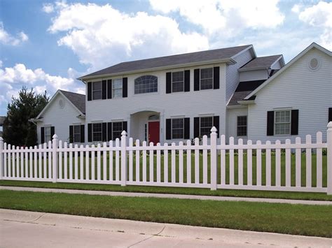 Living The American Dream With A White Picket Fence