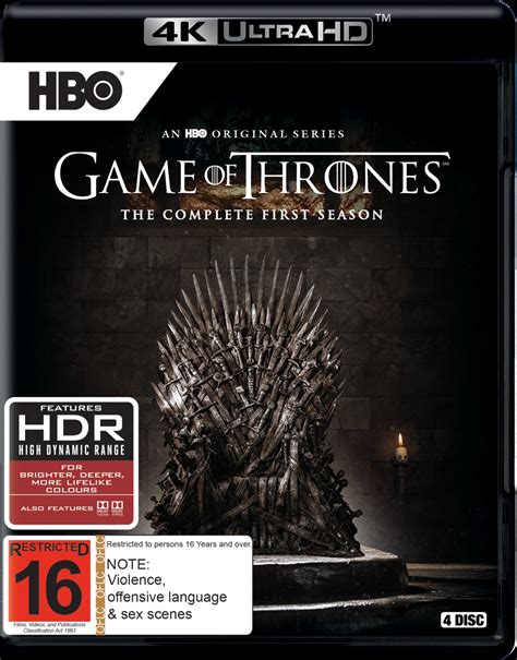 Game Of Thrones The Complete First Season Uhd Blu Ray Buy Now