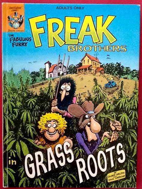 The Fabulous Furry Freak Brothers In Grass Roots Deluxe Hardcover