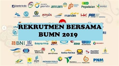 Rekrutmen Bersama BUMN 2019 di fhci.kerjaindonesia.id, 51 BUMN Cari