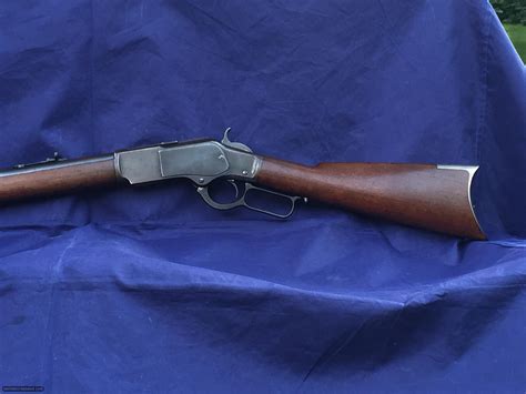 Winchester Model 1873 Lever Action Rifle 44 Cal