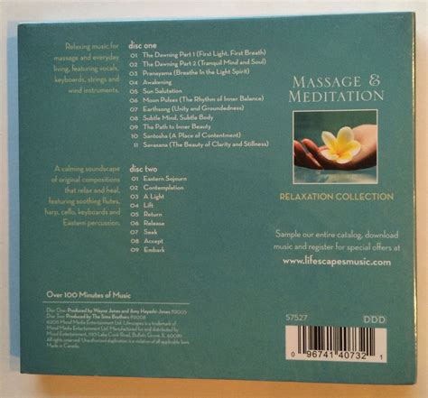‘massage And Meditation Relaxation Collection 2cd Lifescapes 2011 Brand New Ebay