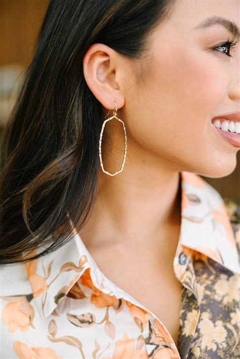 Youve Got The Look Gold Earrings Shop The Mint