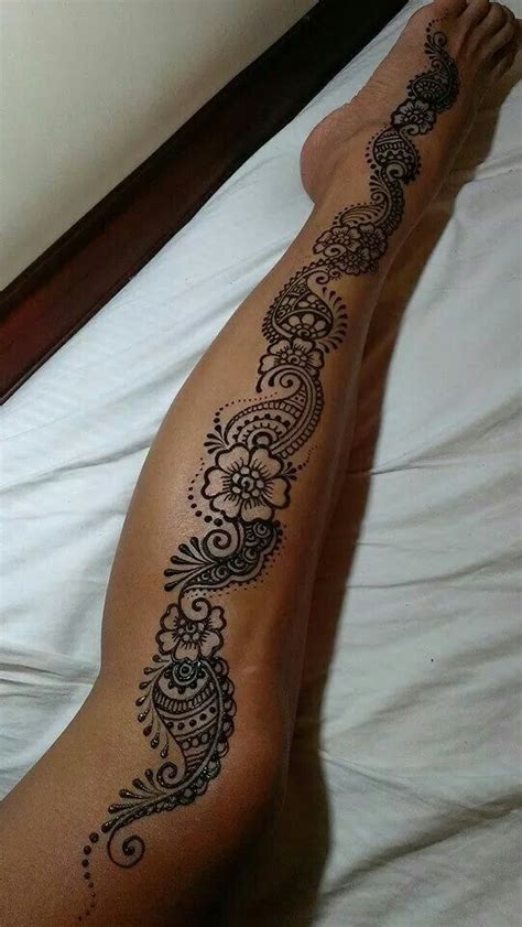 Pin By Betty On My Henna Mehndi Designs Leg Henna Henna Tattoo