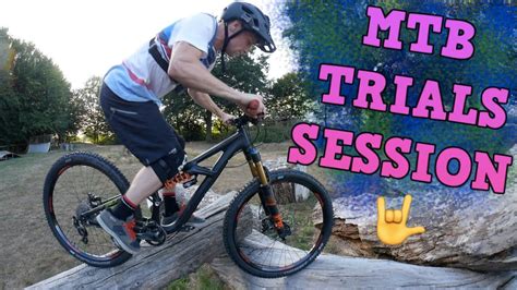 Mtb Trials Session Youtube