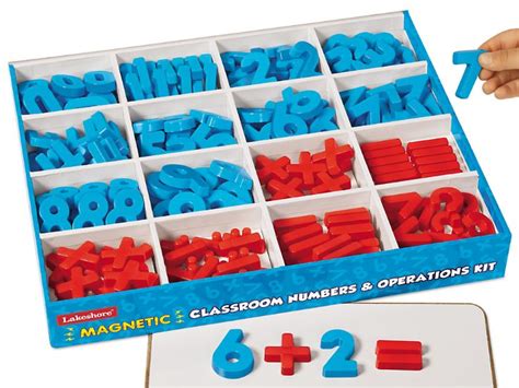 Classroom Magnetic Numbers And Operations Kit At Lakeshore Learning