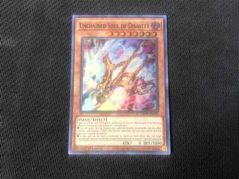 Unchained Soul Of Disaster Mp En Super Rare St Edition Nm