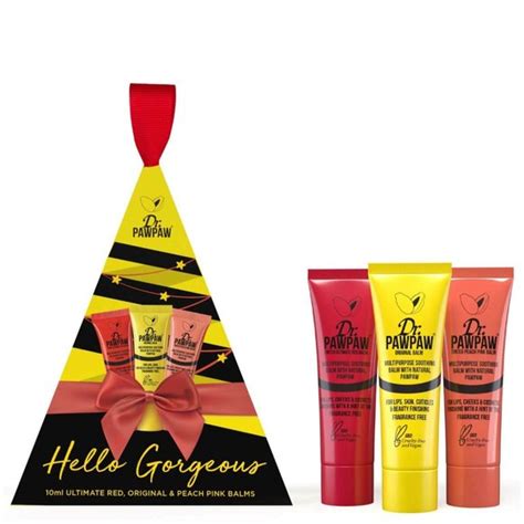 Dr Pawpaw Makeup New Dr Pawpaw Classic Collection Lip Balm Ultimate Red Original Peach Pink