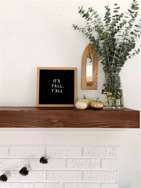 Simple Fall Decor For The Uncluttered Home