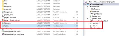 ASP NET Core Folder Files Structure Dot Net For All