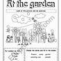 Fun In The Garden Worksheet Answers