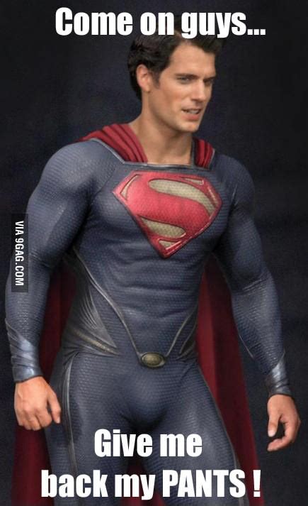 Superman Feels Naked Gag