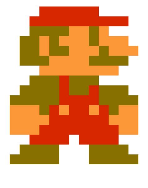 Mario Clipart Pixel Mario Mario Pixel Mario Transparent Free For