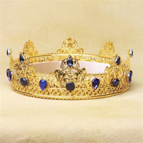Tudor Crown Medieval Crown Groom Crown Bridal Crown Etsy Medieval
