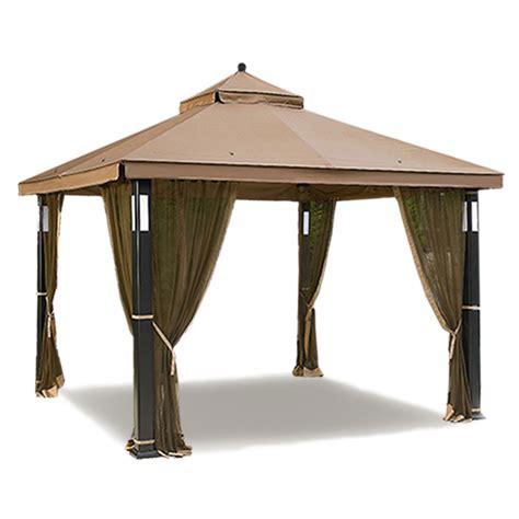 Big lots gazebo replacement canopy covers and netting sets garden. Garden Winds Replacement Canopy Top for the Lighted Gazebo ...
