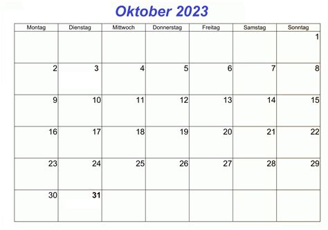Kalender Oktober 2023 Drucken The Beste Kalender