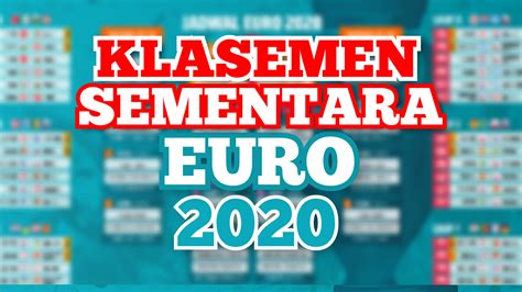 Hasil dan klasemen lengkap euro 2020 / 2021 : Klasemen EURO 2020 Hari Ini: Klasemen Grup F EURO 2020 ...
