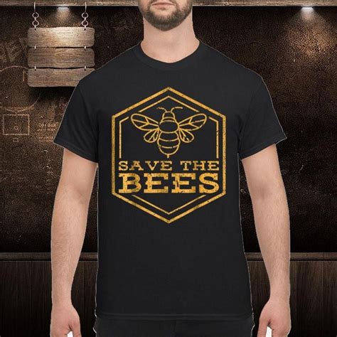 Save The Bees Endangered Bees Beekeeper Shirt Save The Bees