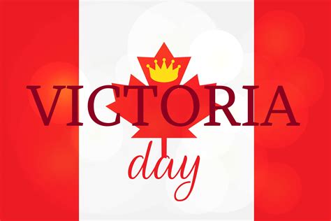Happy Victoria Day Sticker 2001635 Vector Art At Vecteezy