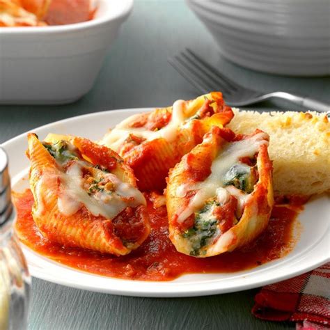 Four Cheese Stuffed Shells Recipe How To Make It