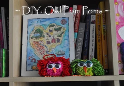 My Owl Barn Diy Owl Pom Poms