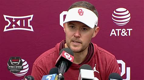 Lincoln Riley Disappointed After Oklahomas Loss To Kansas State