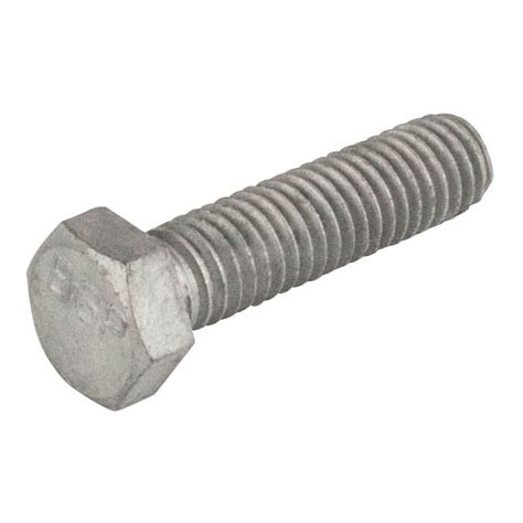 Everbilt 14 In X 1 In Galvanized Hex Bolt 15 Pack 80450 The Home