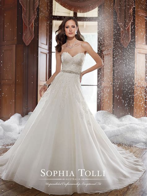 Wedding Dress Sophia Tolli Fall 2015 Collection Y21503 Peyton