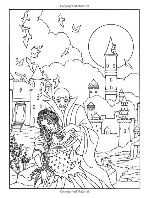 Vampire Coloring Pages For Adults At Getdrawings Free Download