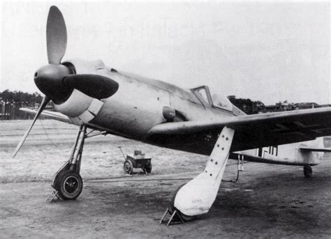 Prototype Ta 152 V20 With Jumo 213 Engine Focke Wulf Luftwaffe