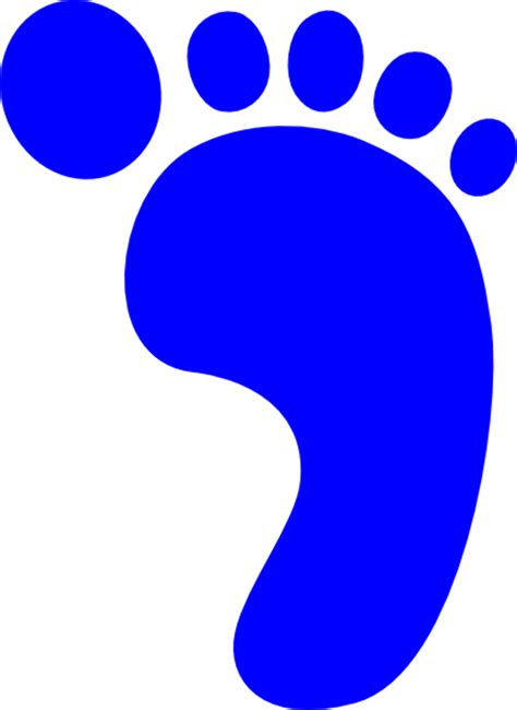 Download High Quality Feet Clipart Blue Transparent Png Images Art